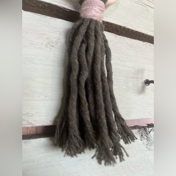 Christmas Tree Ornament // Hand Made Macrame - Picture 3 of 3